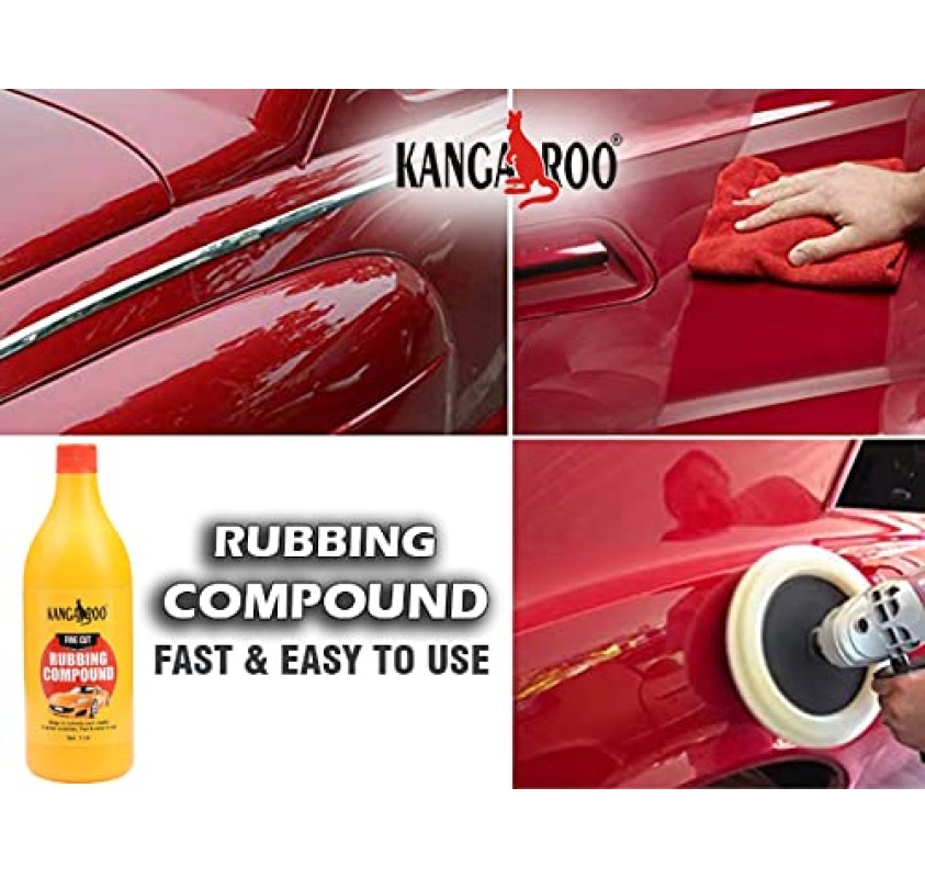 Kangaroo® Fine Cut Rubbing Compound (Heavy Cut 2) Scratch Remover